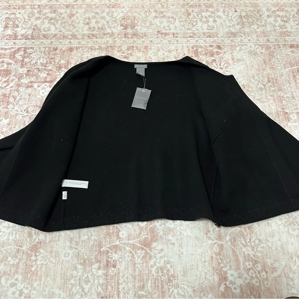 NWT Ann Taylor Merino Wool Crystal Cardigan - Picture 13 of 14